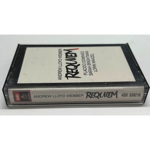 Requiem Andrew Lloyd Webber Cassette Tape 1985 Placido Domingo Lorin Maazel - Picture 6 of 6